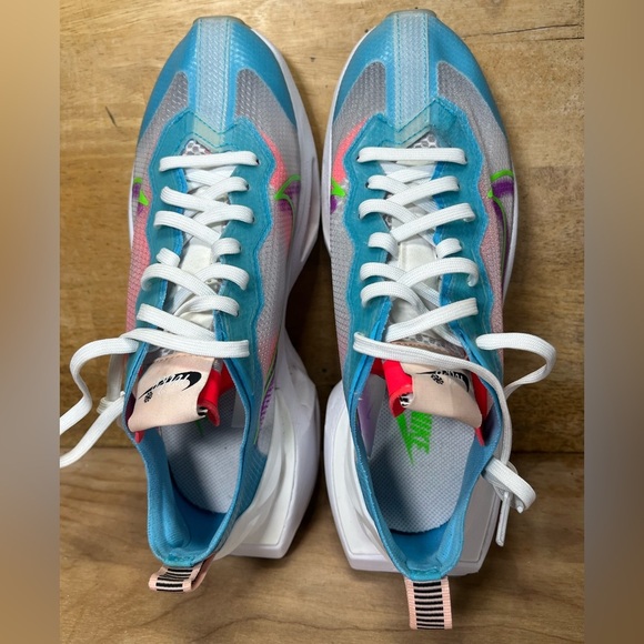 Nike ZoomX Vista Grind Womens Size 6 Shoes Sneakers Green Strike Vivid Purple - Picture 7 of 12